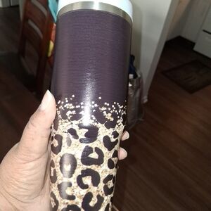 Leopard Print Tumbler 30oz